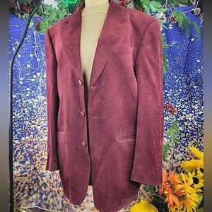 BOULEVARD CLUB Vintage Velvet Corduroy Blazer